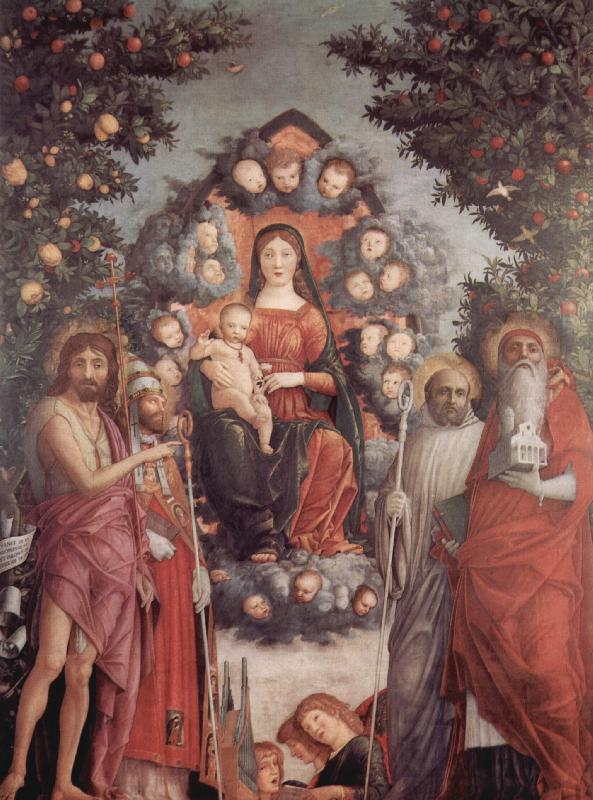 Andrea Mantegna Trivulzio Madonna oil painting picture